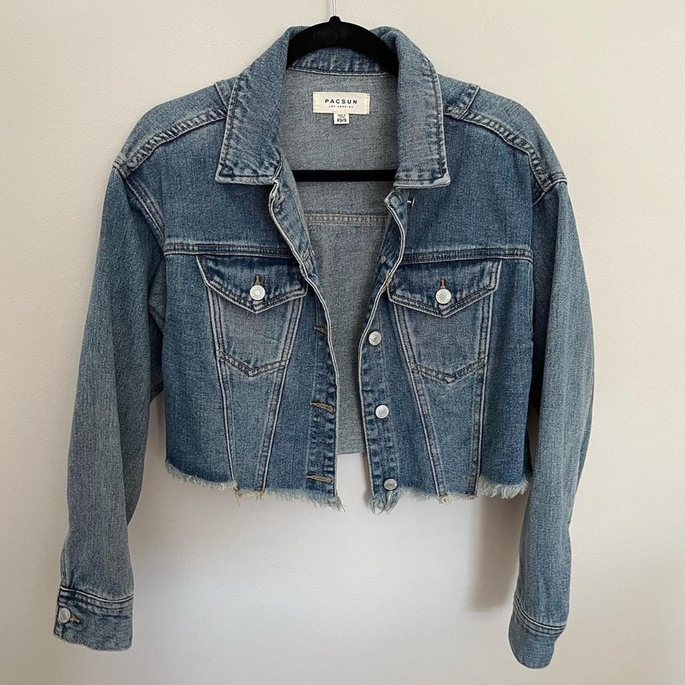 Cropped Denim Jacket
